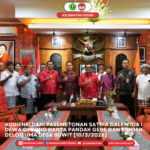 Audiensi Dari Pasemetonan Satria Dalem Ida I Dewa Gedong Harta Pandak Gede Dan Banjar Delod Uma Desa Buwit